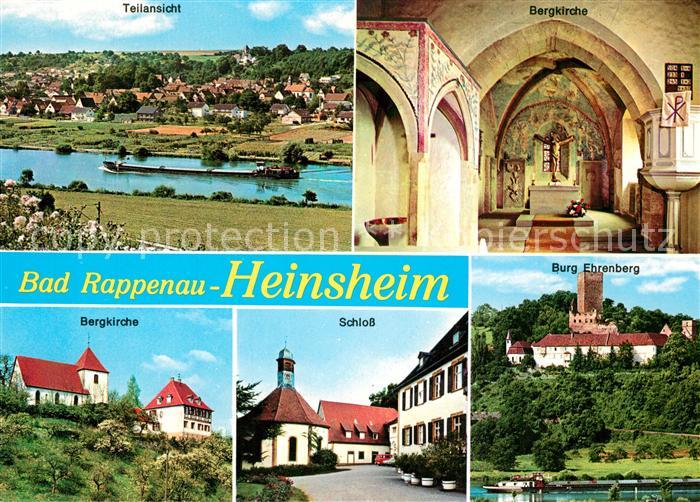 Heinsheim Baden Panorama Burg Ehrenberg Bergkirche Schloss