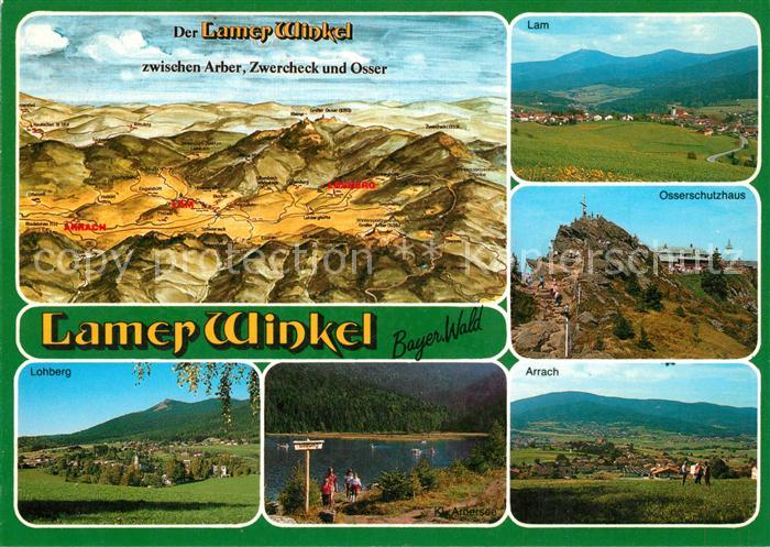 Lam Oberpfalz Panorama Lohberg Osserschutzhaus Arrach