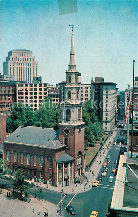Boston Massachusetts Park Street Church