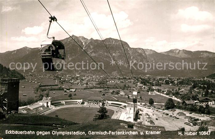 GARMISCH-PARTENKIRCHEN Bayern Eckbauerbahn Olympiastadion Kramer