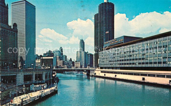 Chicago Illinois Sun-Times Building Marina City