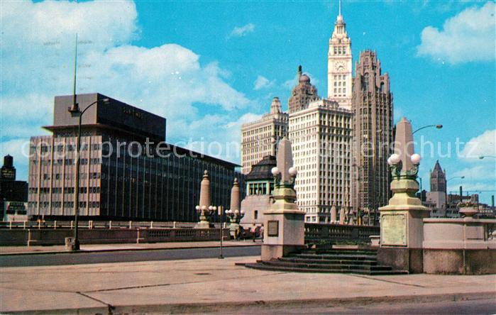 Chicago Illinois Wacker Drive Plaza