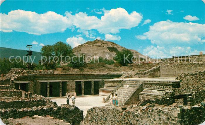 San Juan Teotihuacan Templo de las Mariposas Piramidede la Luna