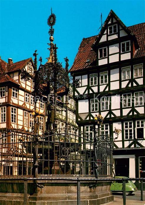 Hannover Oskar-Winter-Brunnen Holzmarkt