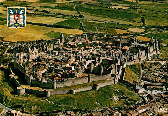 Carcassonne Fliegeraufnahme