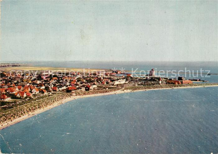Buesum Nordseebad Fliegeraufnahme