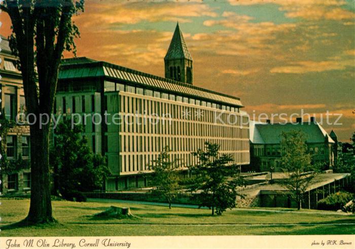 Ithaca New York John M. Olin Library Cornell University