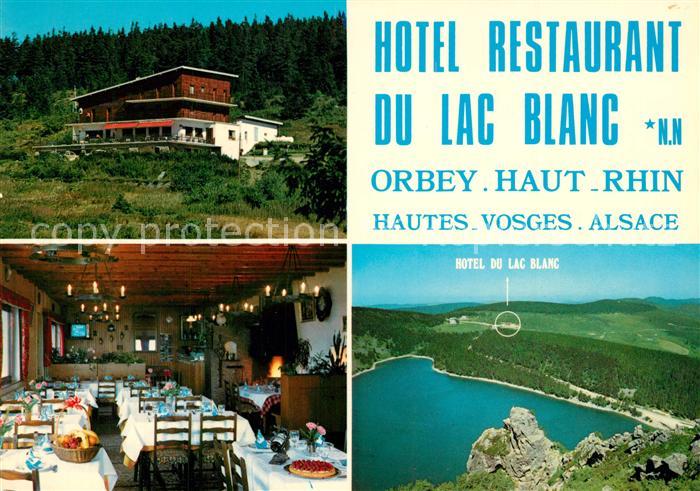 Orbey Haut Rhin Hotel du Lac Blanc