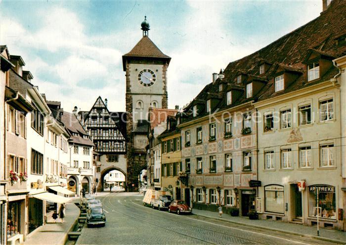 Freiburg Breisgau Oberlinden Schwabentor