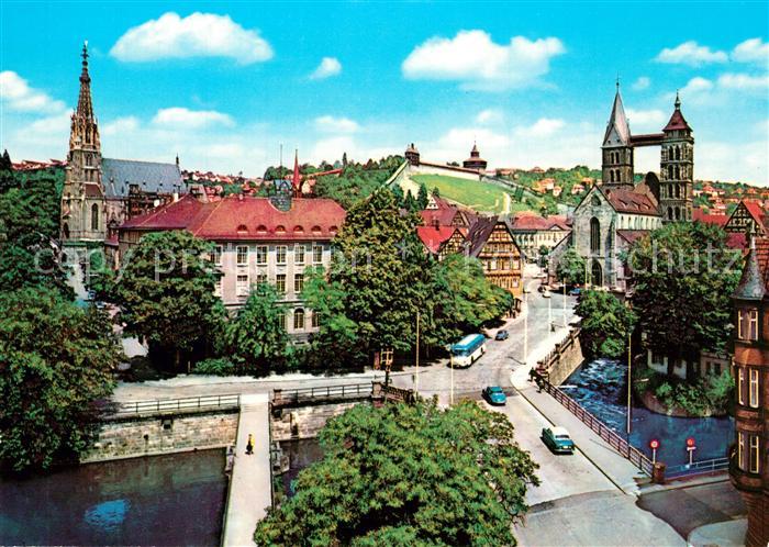 Esslingen Neckar Agnesbruecke Frauenkirche