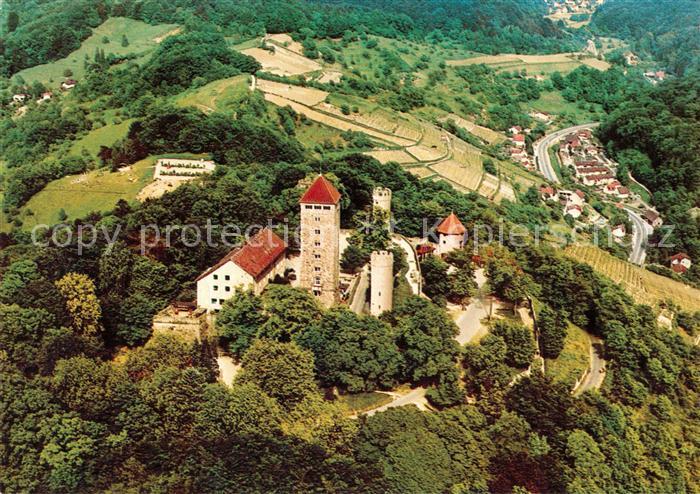 Heppenheim Bergstrasse Fliegeraufnahme Starkenburg Kirschhausener Tal