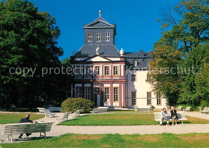 Rudolstadt Heidecksburg Kaisersaalgebaeude Schlosspark Schwazburg