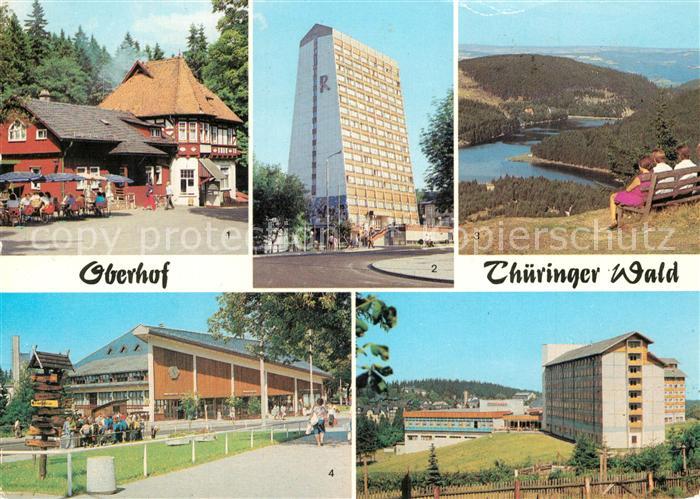 Oberhof Thueringen Erholungsheim Obere Schweizerhuette Rennsteig Luetschetalsper