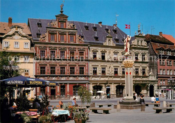 Erfurt Fischmarkt Erfurter Roland Haus Zum Breiten Herd