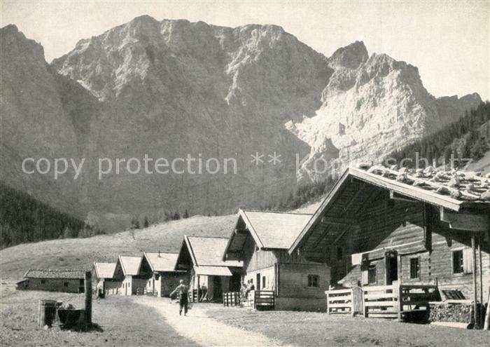 Hinterriss Tirol Eng-Almen Grubenkar