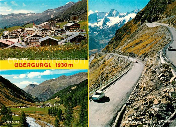 Obergurgl Soelden Tirol Timmelsjochstrasse Hochfirst Untergurgl