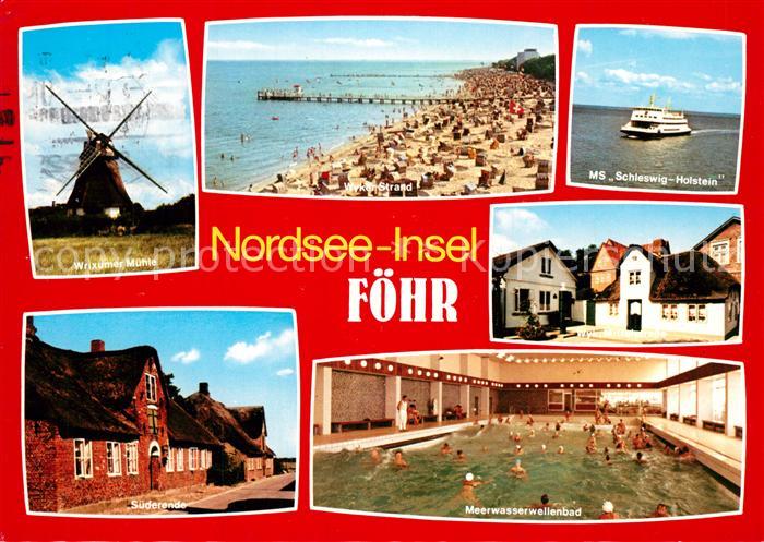 Wyk Foehr MS Schleswig-Holstein Wrixumer-Muehle