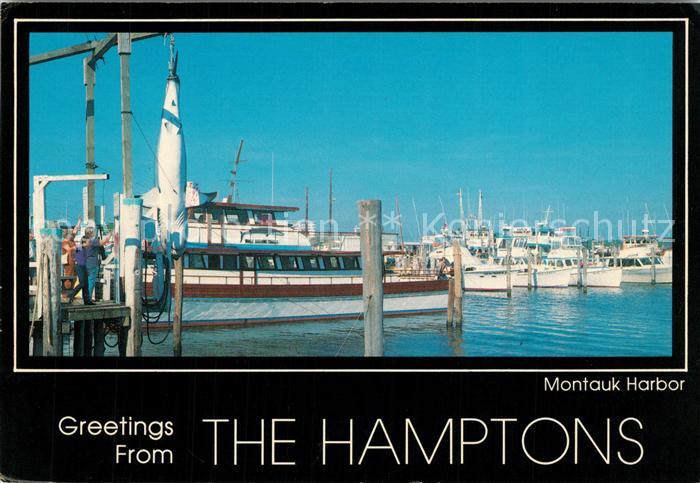 Hampton New York Montauk Harbor