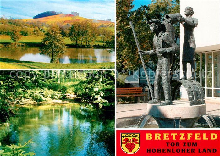 Bretzfeld Lindelberg Brettach Rathausbrunnen