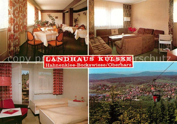 Bockswiese-Hahnenklee Harz Landhaus Kuelske Seilbahn