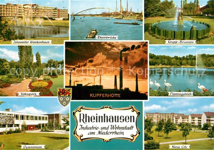 Rheinhausen Duisburg Kupferhuette Johanniter Krankenhaus Krupp-Brunnen