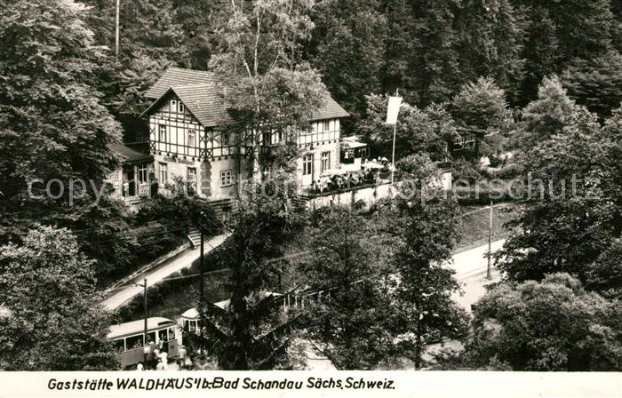 Bad Schandau Gaststaette Waldhaeus l