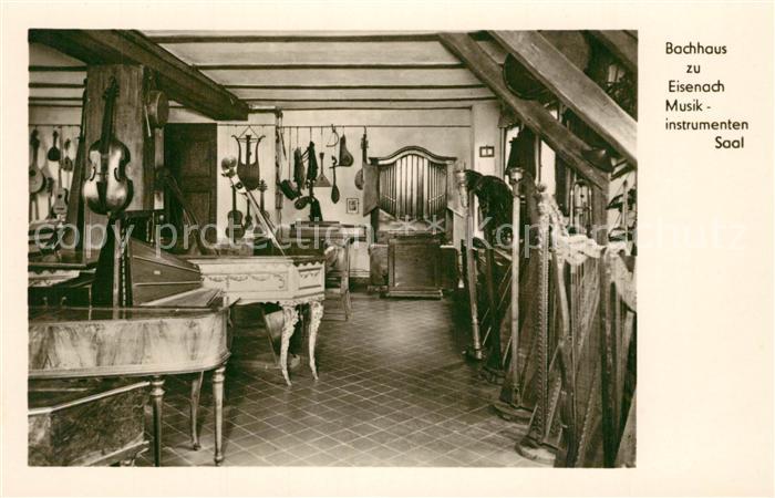Eisenach Thueringen Bachhaus Musikinstrumenten-Saal