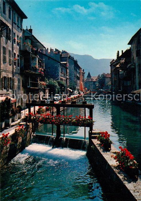 Annecy Haute-Savoie Canal du Thiou