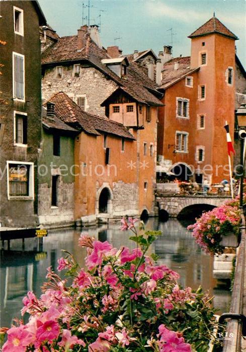 Annecy Haute-Savoie Venise Savoyarde Quais du Thiou