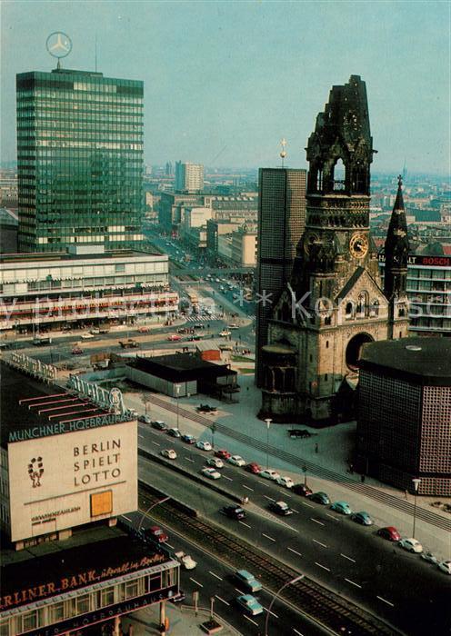 Berlin Europa Center Kaiser-Wilhelm-Gedaechtniskirche