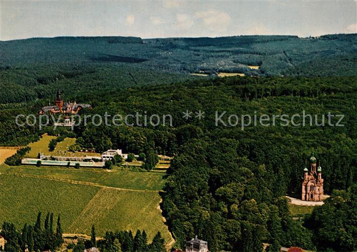 Wiesbaden Neroberg Opelbad Griechische Kapelle Berggasthaus Jagdschloss Platte F