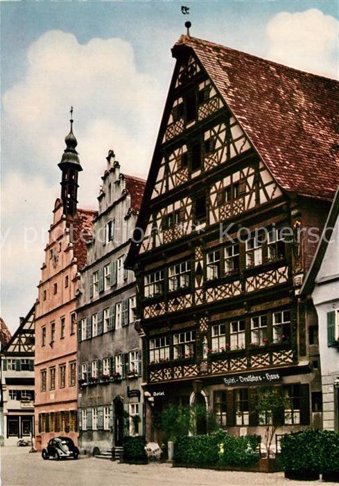 Dinkelsbuehl Deutsches Haus