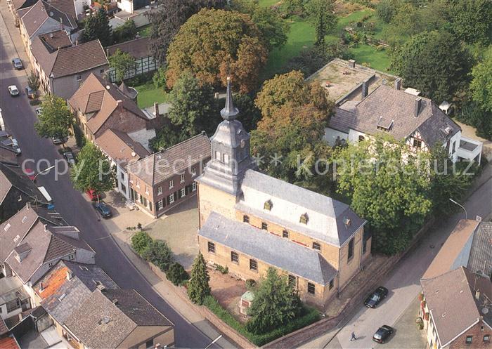 Wickrathberg Evangelische Kirche Fliegeraufnahme