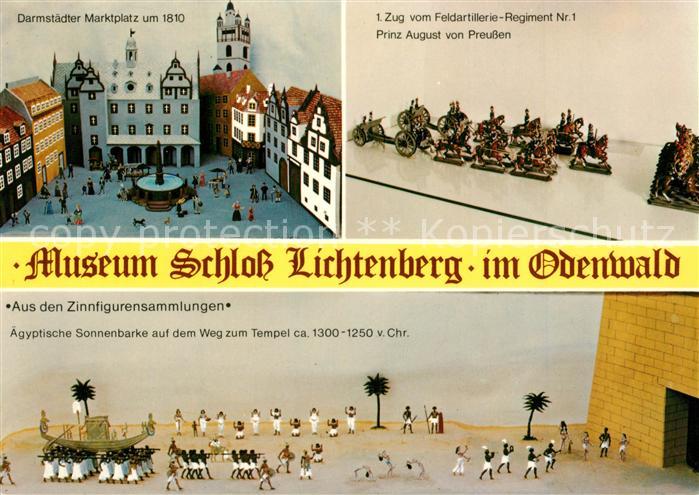 Fischbachtal Odenwald Museum Schloss Lichtenberg Zug vom Feldartillerie-Regiment