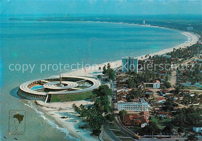 João Pessoa Fliegeraufnahme Tambau Hotel Strand