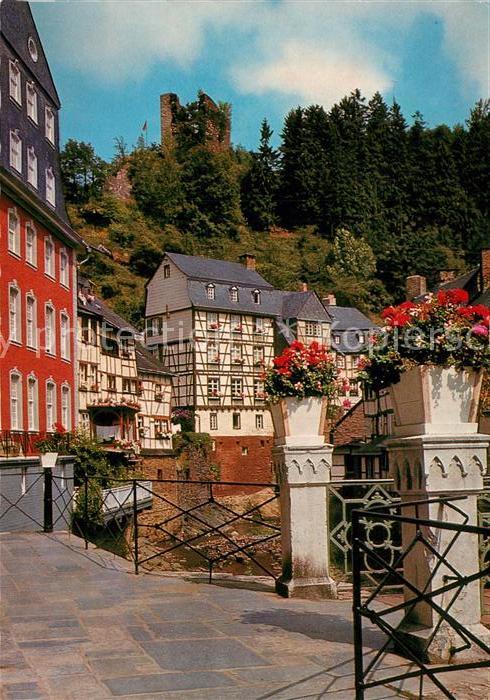 Monschau Rotes Haus Ruine Haller