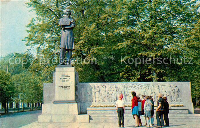 Jaroslawl Nekrasow Denkmal