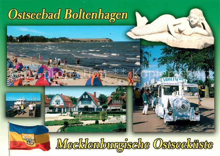 Boltenhagen Ostseebad Strand Ortsmotiv Carolinchen