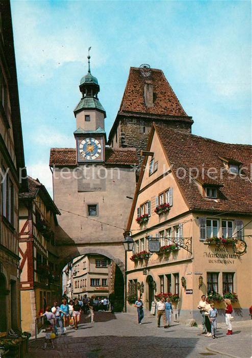 Rothenburg Tauber Marktusturm