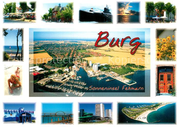 Burg Fehmarn Teilansichten Fliegeraufnahmen