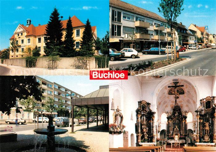 Buchloe Teilansichten Kirche Inneres