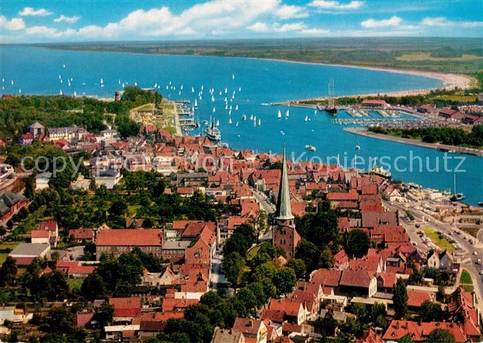 Travemuende Ostseebad Fliegeraufnahme