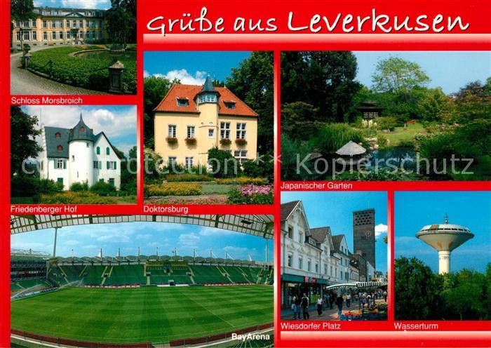 Leverkusen Schloss Morsbroich Friedenberger Hof Doktorsburg Jap Garten BayArena