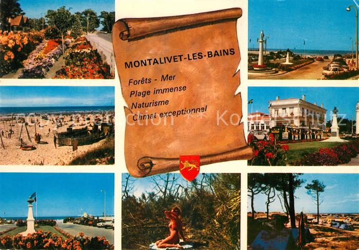 Montalivet les Bains Forets Mer Plage immense Naturisme Climat exceptionnel