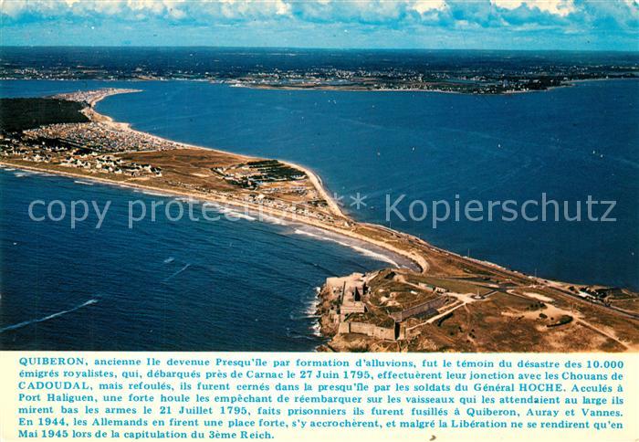 Quiberon Morbihan Fliegeraufnahme