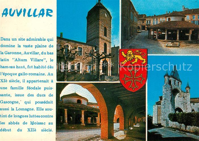 Auvillar Schloss Ruine