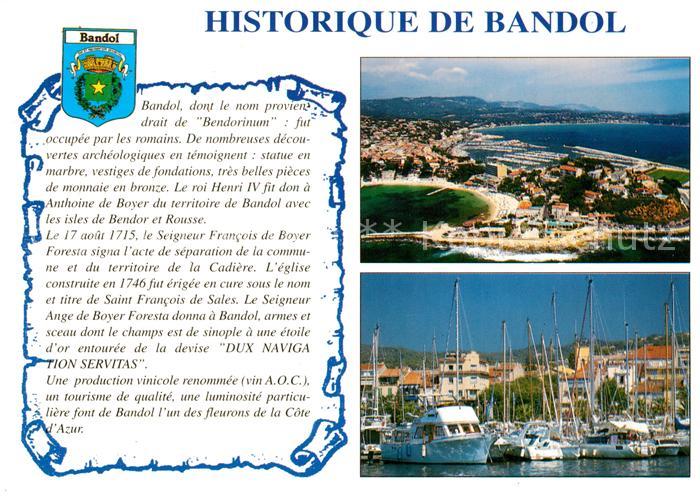 Bandol-sur-Mer Fliegeraufnahme Yachthafen