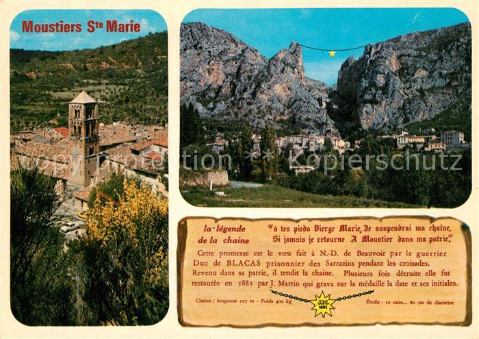 Moustiers-Sainte-Marie sur le circuit des Gorges du Verdon