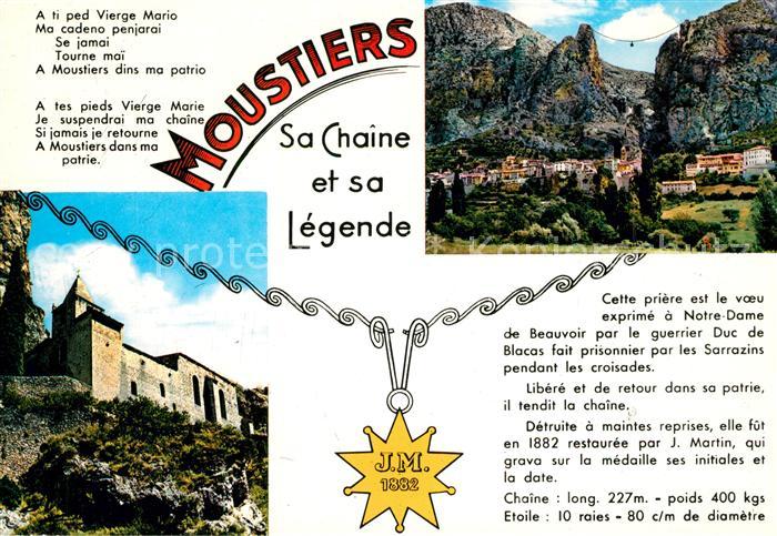 Moustiers-Sainte-Marie Sa Chaine et sa Legende