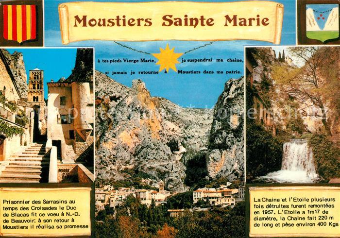 Moustiers-Sainte-Marie Prisonnier des Sarrasins au temps des Croisades le Duc La